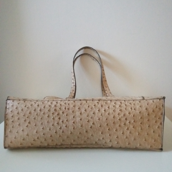 👜 Merona | Women's Shoulder Bag / Tote Bag | Vegan Leather | Beige - Picture 5 of 11